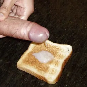 Heute gab es nur Toast zum Mittag